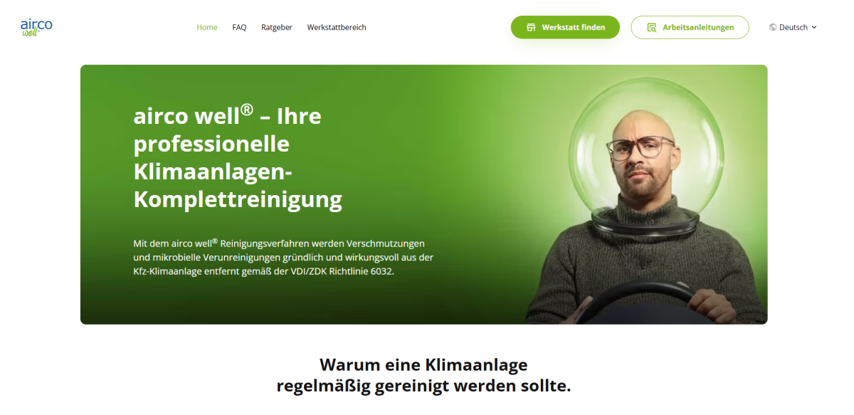 airco well® Website